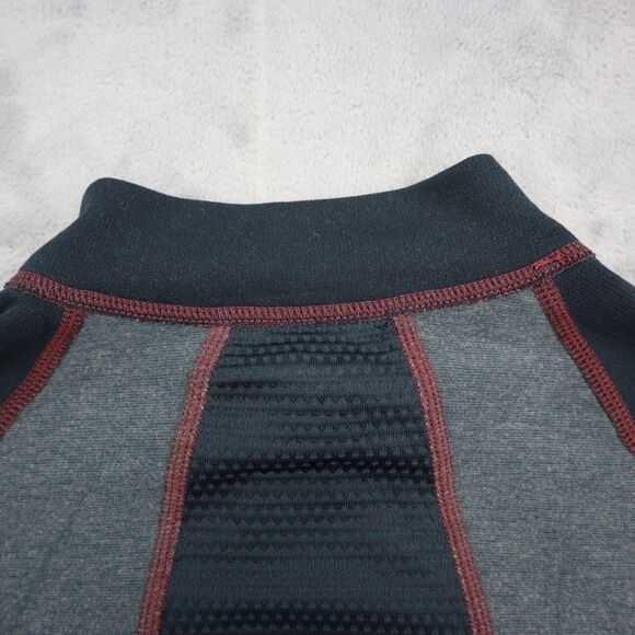 Mizuno Shirt Womens Medium Black Green 1/4 Zip Pullover Lightweight Running Top - Picture 13 of 16